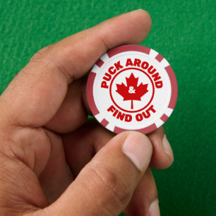 Jetons De Poker Faites le tour et découvrez la feuille d'érable ca