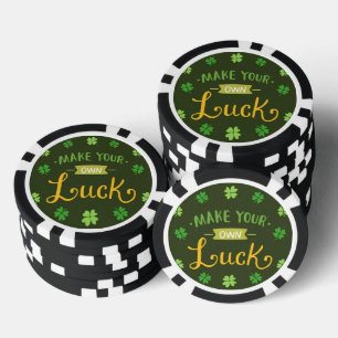 Jetons De Poker Faites votre propre chips de poker de chance