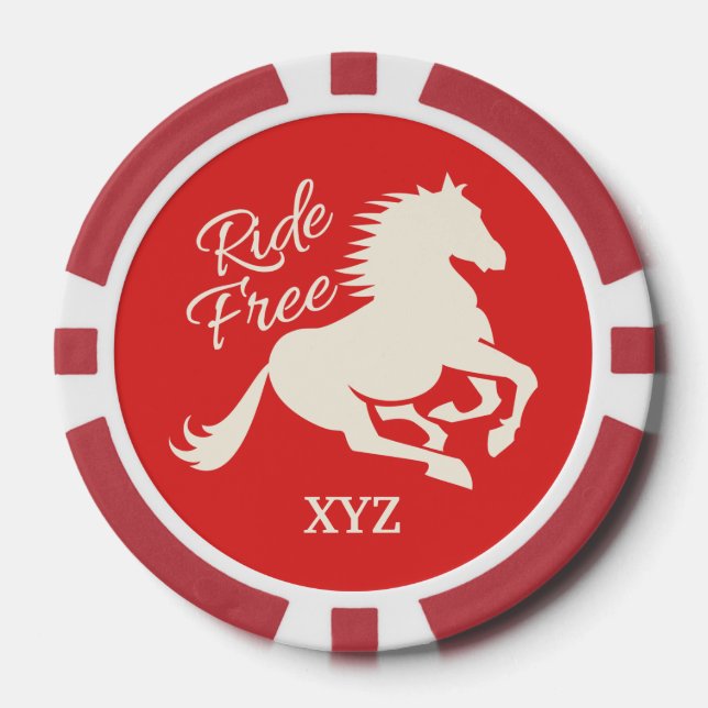 Jetons de poker faits sur commande libres de (Recto)