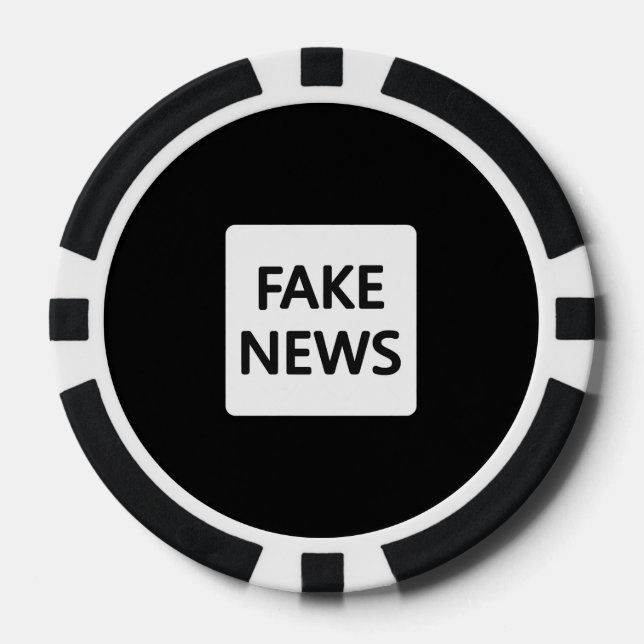 JETONS DE POKER FAKE NEWS POKIPS (Recto)