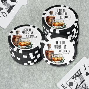 Jetons De Poker Fête d'anniversaire Vieilli à la perfection