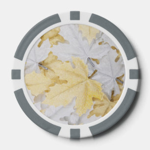 Jetons De Poker Feuilles d'automne
