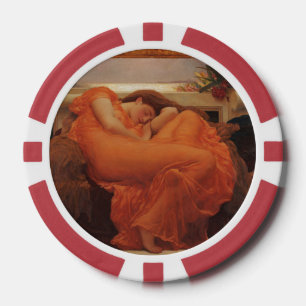 Jetons De Poker Flaming June Frederic Leighton Impression d'art fi