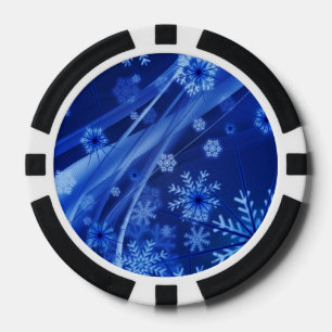 Jetons De Poker Flèches bleues