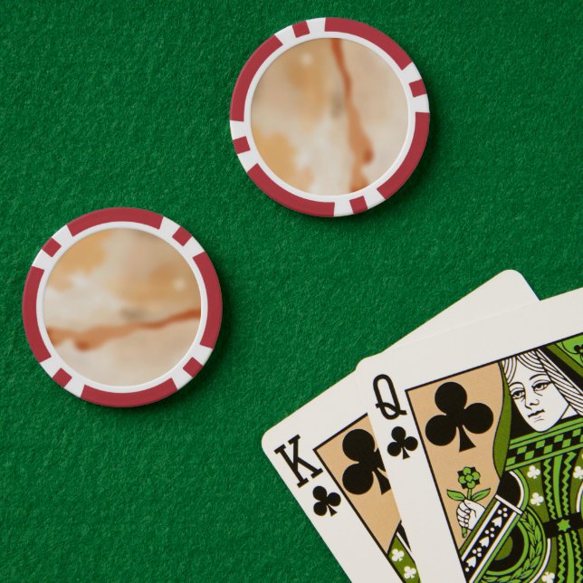 Jetons De Poker Flux Chaud Abstrait (Table de poker (double))