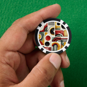 Jetons De Poker Flux Urbain des Années 70