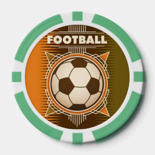 Jetons De Poker Football Soccer Sport Ball
