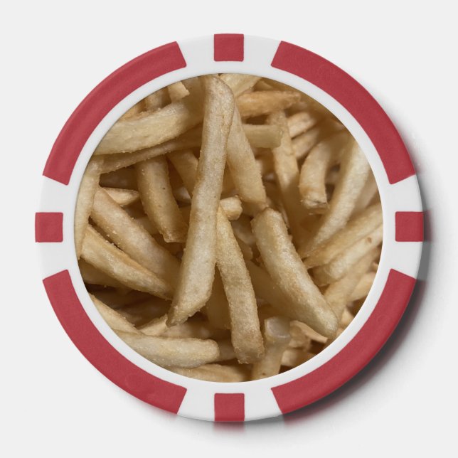 Jetons De Poker Fries françaises (Recto)