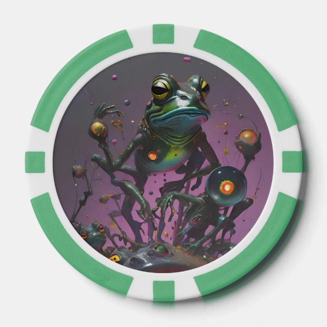 Jetons De Poker Frog It All II  (Recto)