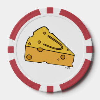 Jetons De Poker Fromage Mignon à Croquer