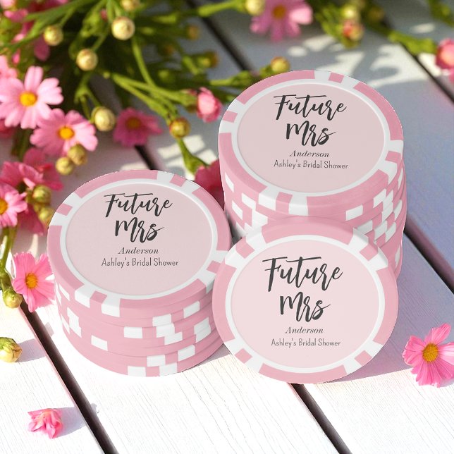 Jetons De Poker Futur mariage Mlle Rose Pâle  (Créateur téléchargé)