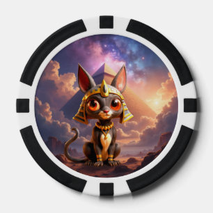 Jetons De Poker Gardien éclairé par la lune des Sables Éternels.