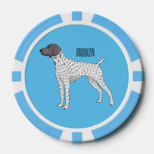 Jetons De Poker German Shorthred Pointer dog