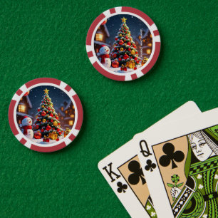 Jetons De Poker "Golden Festive Nights"