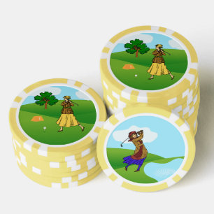 Jetons De Poker Golfeuses : 1 Se préparer à l'adolescence et 1 con