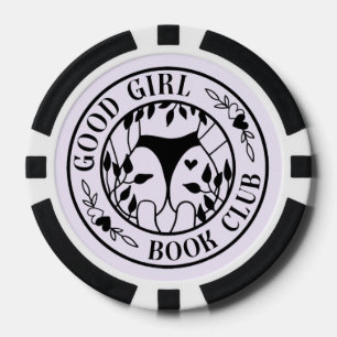 Jetons De Poker Good Girl's Book Club Poker Chips - Fun & Naughty