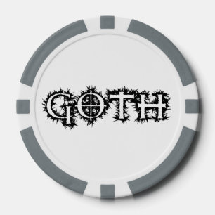 Jetons De Poker Goth