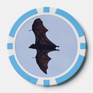 Jetons De Poker Grande chauve-souris volante