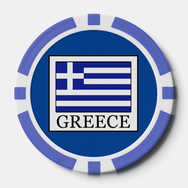Jetons De Poker Grèce (Recto)