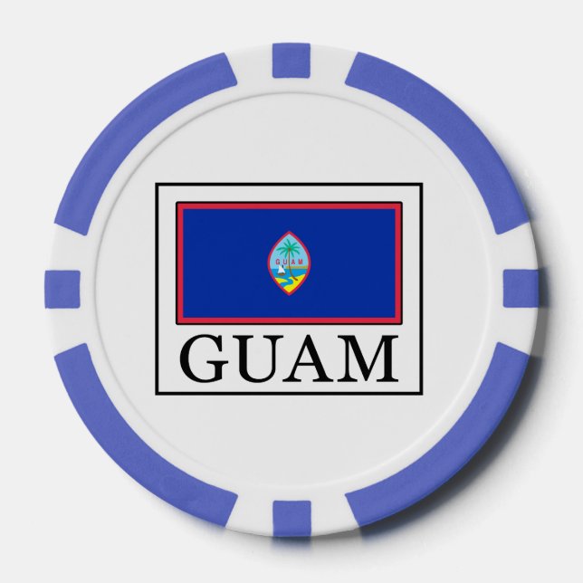 Jetons De Poker Guam (Recto)