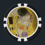 Jetons De Poker Gustav Klimt - Le baiser<br><div class="desc">The Kiss / Der Kuss - Gustav Klimt en 1907-1908</div>
