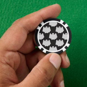Jetons De Poker Halloween, Fantôme Effrayant, Trick Or Treat, Hou