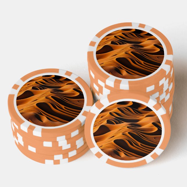 Jetons De Poker Harmonie du désert (Empiler)