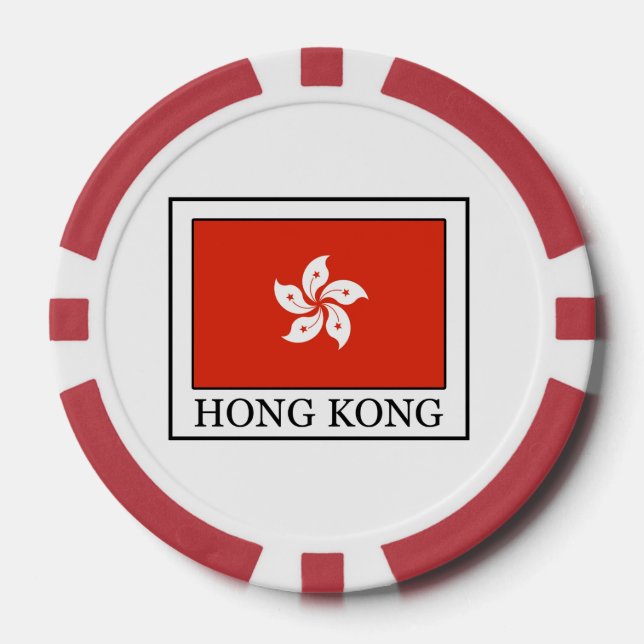 Jetons De Poker Hong Kong (Recto)