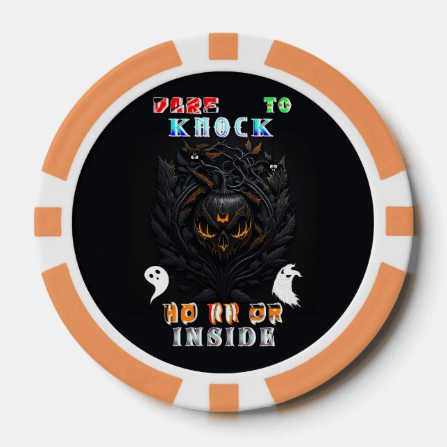 Jetons De Poker Horreur (Recto)