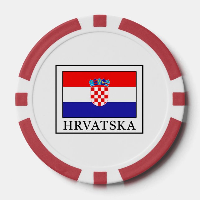 Jetons De Poker Hrvatska (Recto)