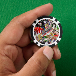Jetons De Poker Icônes Las Vegas