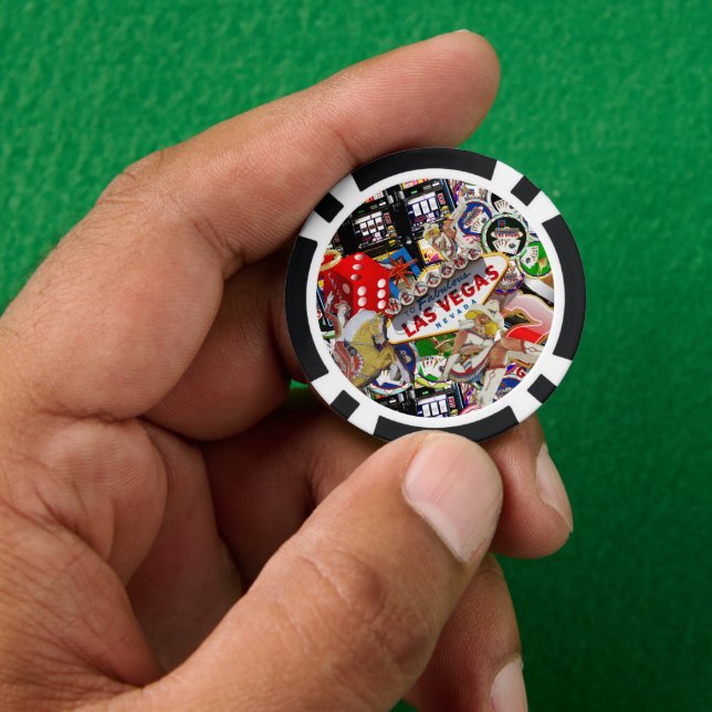 Jetons De Poker Icônes Las Vegas (main)