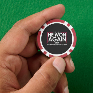 Jetons De Poker Il remporte à nouveau l'Inaguration Trump 2025 de