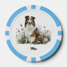 Illustration de chien mignon - Collie