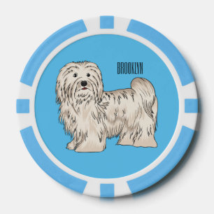 Jetons De Poker Illustration de dessin de chien de Havan