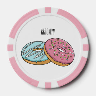 Jetons De Poker Illustration de Donut