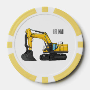 Jetons De Poker Illustration de la pelle Crawler