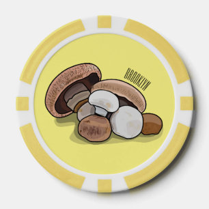 Jetons De Poker Illustration d'un champignon