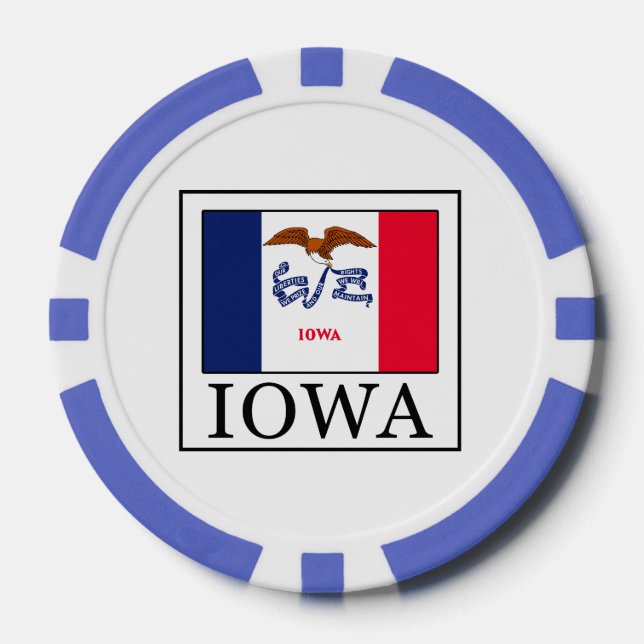 Jetons De Poker Iowa (Recto)