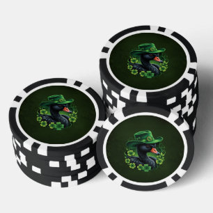 Jetons De Poker Irish Elegance, le cygne noir de St Patrick