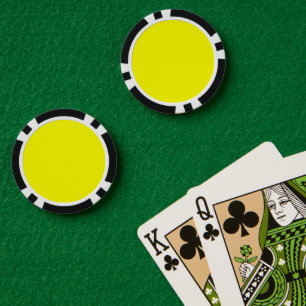 Jetons De Poker jaune