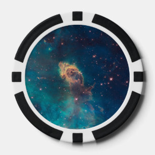 Jetons De Poker Jet en Carina - WFC3 UVIS plein champ