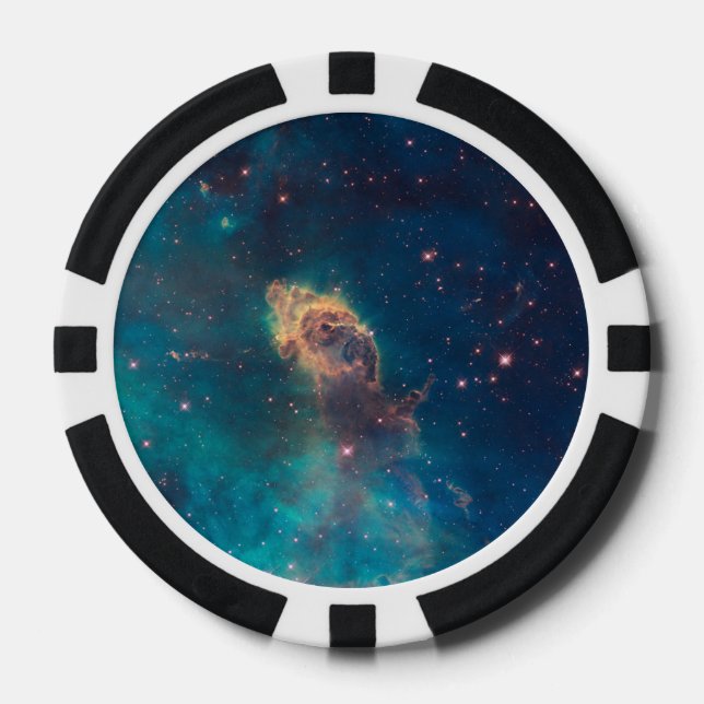 Jetons De Poker Jet en Carina - WFC3 UVIS plein champ (Recto)