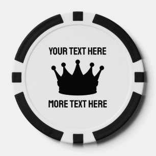 Jetons De Poker Jeu de puces de poker personnalisé marqueur de gol