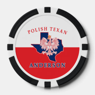 Jetons De Poker Jeu de puces de poker texan Anderson polonais