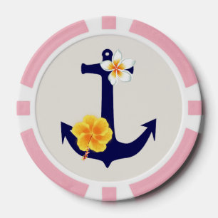 Jetons De Poker Joli Anniversaire Nautique
