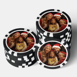 Jetons De Poker Joyeux Noël