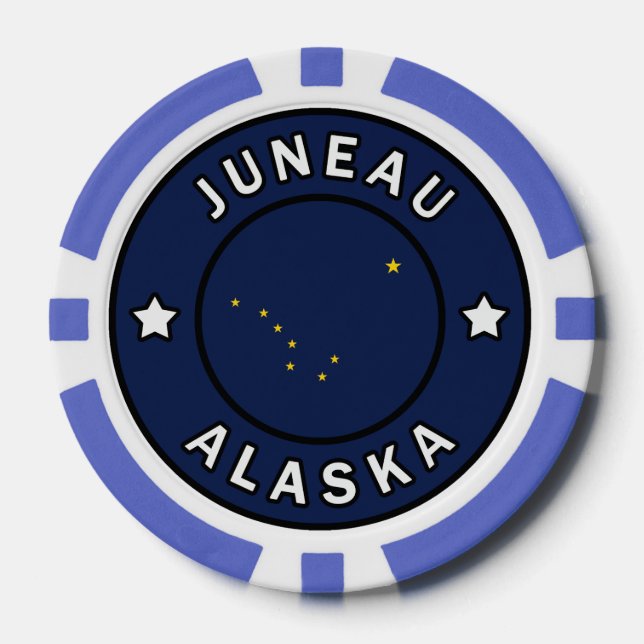 Jetons De Poker Juneau Alaska (Recto)