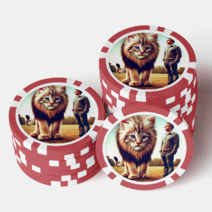 Jetons De Poker Kitten Art