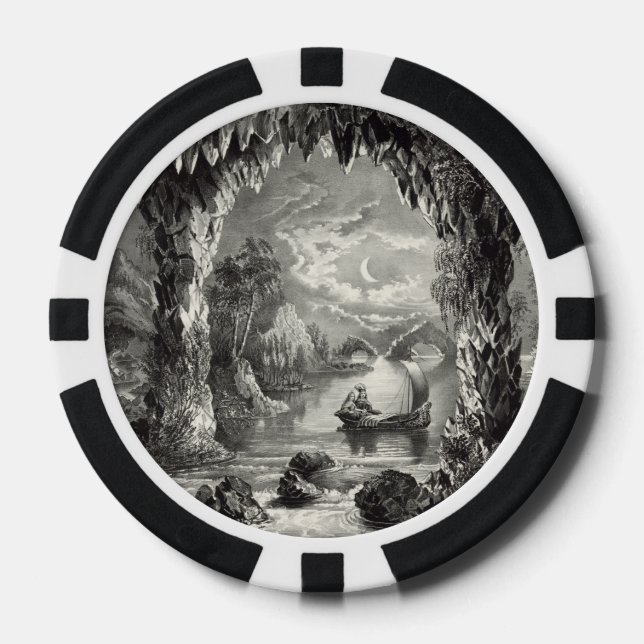 Jetons De Poker La grotte enchantée (Recto)